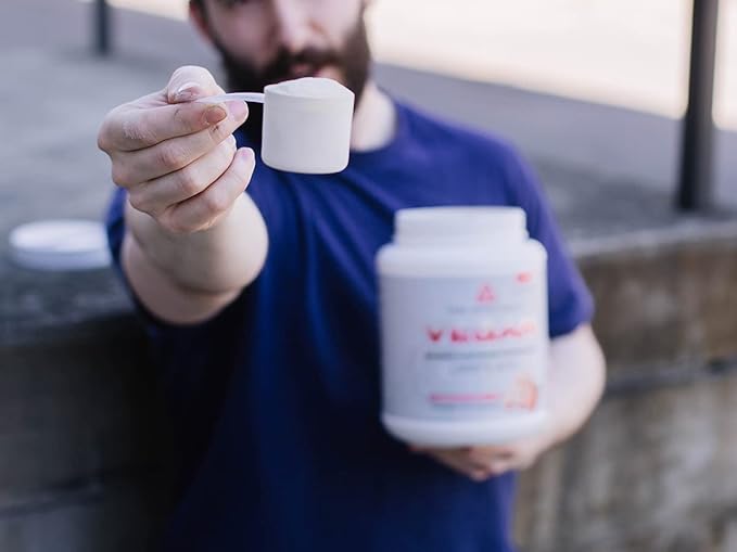 Core Nutritionals Vegan Gourmet Plant Based Protein Blend | with Vegan BCAAs | Lactose Soy Sugar &amp Gluten Free | 21g Pea Protein | 2 Pound (Peanut Butter Pie)