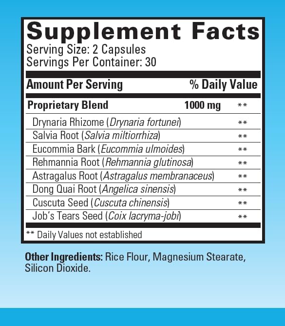 Tango OsteoPhase Natural Bone Support Supplement Aids Calcium Regulation and Promotes Skeletal Bone Health (60 Vegetarian Capsules)