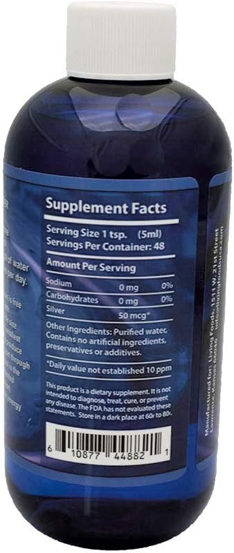 Bion SS Health Defense Silver Hydrosol Saturated with Ozone 8 Fl Oz