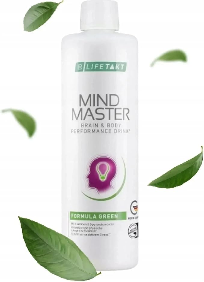 LR Health&ampBeauty Lifetakt Mind Master Formula Red and Green Every Day Natural Treatment Women Men - Set of 5 x 500 ml./16.9 fl.oz.