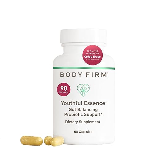 BODY FIRM Youthful Essence Gut Balancing Probiotic Support | 90 Servings