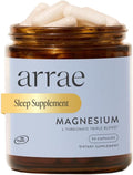 Arrae Magnesium Supplement Magnesium Glycinate Citrate &amp L-threonate 250 mg Support Mood Sleep Nerves and Muscles90 Capsules