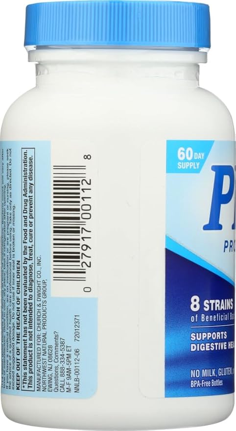 PB8 Acidophilus Probiotic 120 Count (Value Pack of 4)