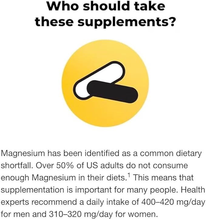 Extra Strength Magnesium 400mg | Bone Nerve &amp Muscle Support | 180 Softgels – 6 Month Supply | Gluten Free | High Potency Relaxation &amp Wellness Supplement | Nature Inspired Formula