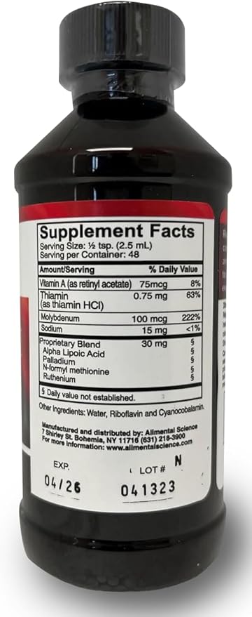 Rejeneril-A Liquid Supplement – Liquid Blend for Maximum Absorption - Natural Energy Boost with Alpha Lipoic Acid &amp Vitamin Blend Sugar-Free Caffeine-Free Gluten-Free (4 oz)