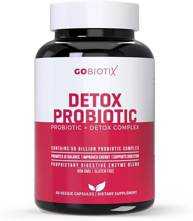GOBIOTIX Probiotic Multivitamin | Daily Multivitamin with Probiotics &amp Detox Probiotic Supplement