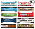 Protein Bars Variety Pack – 10 Flavor Sampler with 20g Protein Each | Low Sugar High Protein Snacks Bars | Bundled by Mix It Up Munchies &amp More | Healthy Gift Box Idea
