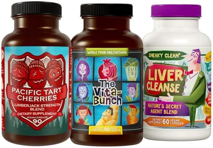 Multivitamin + Tart Cherry Capsules + Liver Cleanse Bundle
