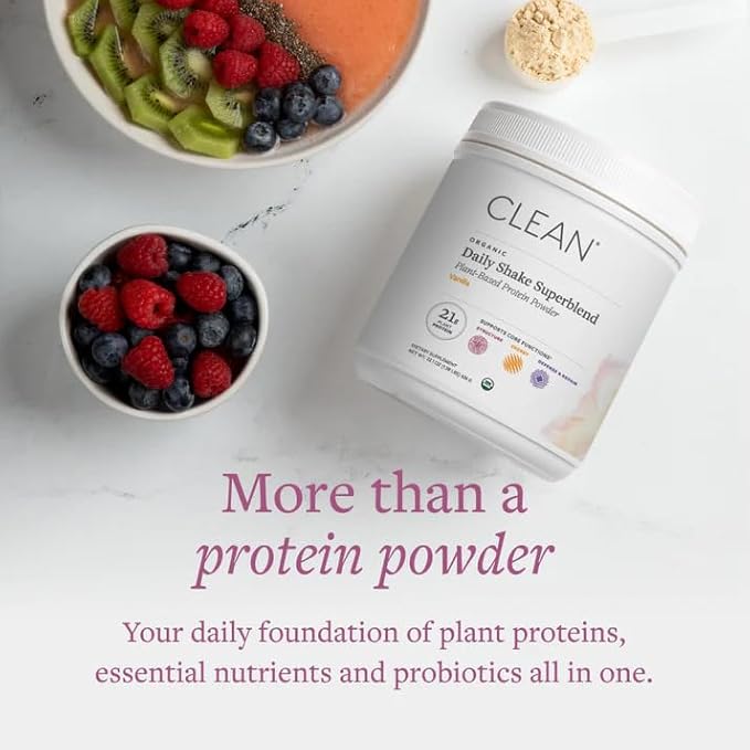 Plant Based Protein Powder for Optimal Gut Health Probiotic Protein Shake with Fermented Plant Proteins Vegan Dairy &amp Stevia-Free Unflavored