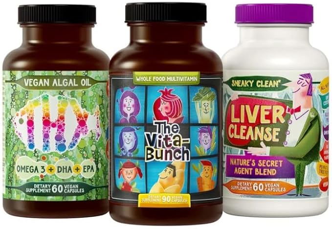 Vegan Omega 3 + Multivitamin + Tart Cherry Capsules Bundle