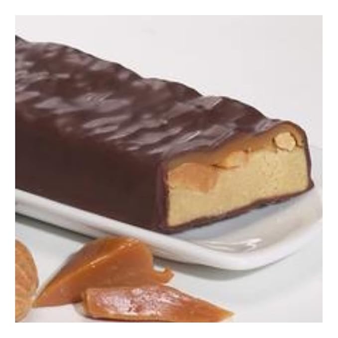 PROTIFIT - Low Calorie Caramel Nut &amp Remix Vanilla-Choco Protein Bar 2 Pack High Protein 15g Protein Low Carb Low Sugar Ideal Protein Compatible 7 Servings Per Box (2 Pack)