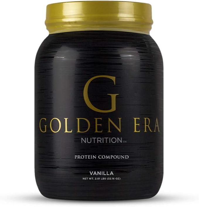Whey Protein Compound Powder Vanilla Flavor Gluten-Free 2 Pounds