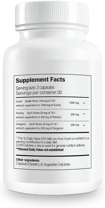 Paleolife - Oregarlix - Premium Gut Health Supplement. Microbial Balance with Premium Prebiotics - Help Keep Good Bacteria Healthy &amp Growing - 100% Natural (1-Pack)