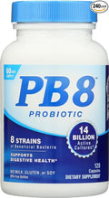 PB8 Acidophilus Probiotic 120 Count (Value Pack of 4)