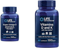 Life Extension Super Omega-3 EPA/DHA Fish Oil &amp Vitamins D and K with Sea-Iodine