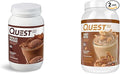 Quest Nutrition Chocolate Milkshake Protein Powder 22g Protein 1g Sugar Low Carb Gluten Free 3 Pound 43 Servings &amp Peanut Butter Protein Powder 23g Protein 1g Sugar Low Carb Gluten Free