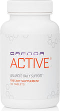 Orenda Active® - Infused with Prickly Pear Asparagus Extracts and a Potent Blend of Essential Nutrients Energy Boost Immune Support and Glowing Skin. Proteins Vitamin E CoQ10 90 Capsules