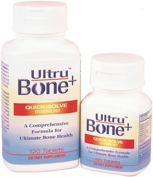 UltruBone+ 120 Tablet Quick-Solve Calcium Complex | UltraBone+ 120 Tablet | Auspicious Group | Made in USA |