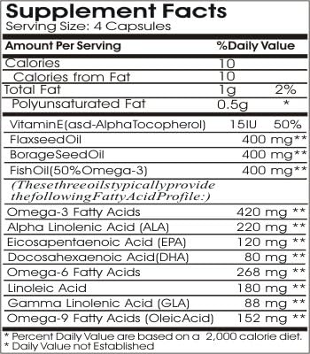 Advanced Essential Oils // 200 Capsules // Pure // by PureControl Supplements