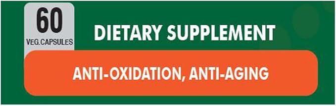 H4U Premium Glutathione Supplement - 50000 mcg Capsules - Antioxidant Support for Liver Health Skin Whitening and Anti-Aging - 60 Count - Gluten-Free Non-GMO