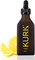Kurk Essential Liquid Turmeric Curcumin Supplement Turmeric Drops Oil for Advanced Everyday Wellness Focus &amp Energy 185x More Absorbable Than Powders Plant-Based (Lemon) (3.2 Fl Oz)