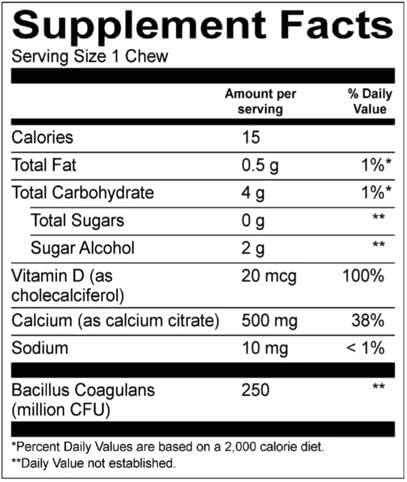 BariatricPal 30-Day Bariatric Vitamin Bundle (Multivitamin ONE 1 per Day! with 45mg Iron Chewable - Orange Citrus and Calcium Citrate Soft Chews 500mg with Probiotics - Belgian Chocolate Caramel)