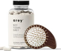 Arey Not Today Grey™ Hair Supplement (3 Month) + Scalp Brush | Inside-Out Hair &amp Scalp Care Bundle | Supports Hair Vitality &amp Scalp Wellness | Vegan &amp Gluten-Free