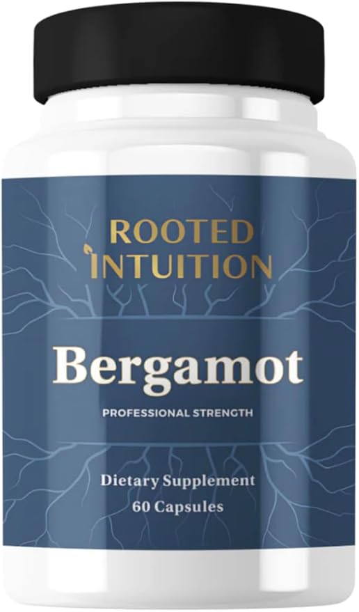 Bergamot | Citrus Polyphenol Cardiovascular &amp Cholesterol Support | Non-GMO Gluten Free | 60 Capsules