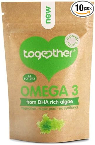 (10 PACK) - Together Health - Omega 3 Natural Algae DHA | 30's | 10 PACK BUNDLE by Together