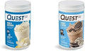 Quest Nutrition Vanilla Milkshake Protein Powder 24g of Protein 1g of Sugar 1.6 Pound 23 Servings &amp Cookies &amp Cream Protein Powder 20g Protein 1g Sugar Low Carb Gluten Free