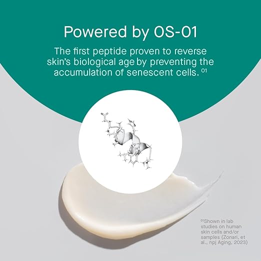 OneSkin EYE OS-01 Peptide Topical Supplement | Skin Longevity Age Reversal Eye Cream | Safe for Sensitive Skin Fragrance-Free