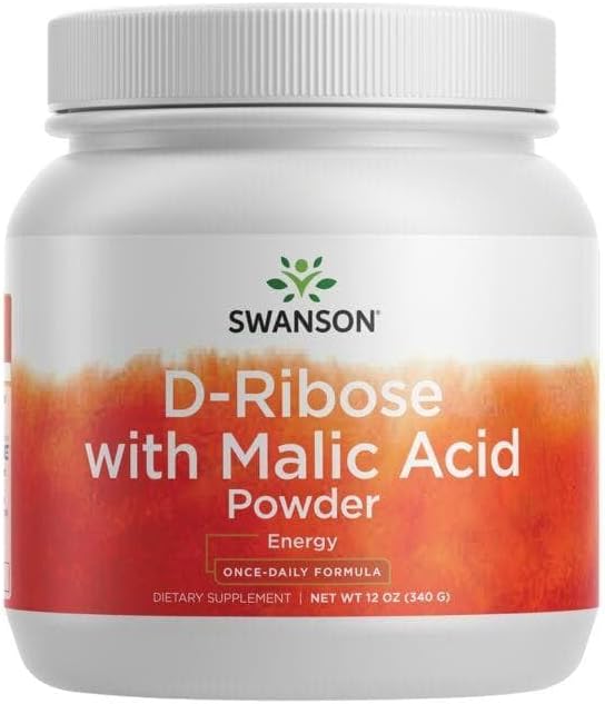 Swanson ULT D-RIBOSE W/MALIC Acid PWD 12 OZ