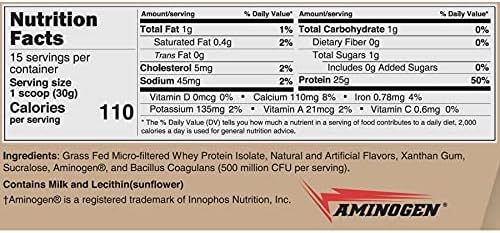 BariatricPal Clean Whey Protein (25g) with Probiotics - Chocolate &amp Vanilla Variety Pack