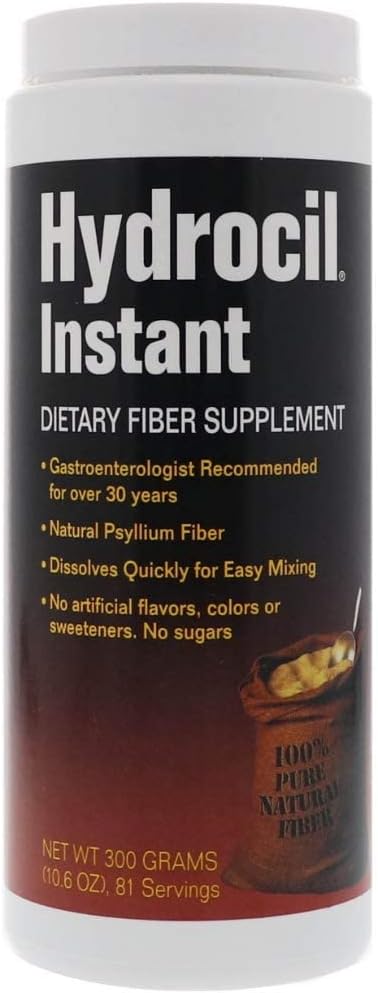 Hydrocil Instant Dietary Fiber Supplement 10.6 oz (Pack of 4)