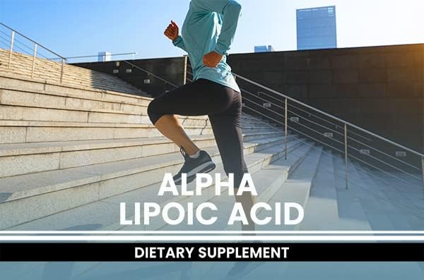 PURE ORIGINAL INGREDIENTS Alpha Lipoic Acid (365 Capsules) No Magnesium Or Rice Fillers Always Pure Lab Verified