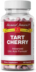Bernard Jensen's Products Tart Cherry Uric Acid Formula 60 Tapioca Capsules - Traditional Kidney Support Supplement for Joint Mobility Muscle Recovery &amp Healthy Sleep Cycles - Vegan &amp Non-GM