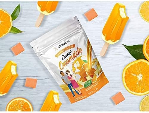 BariatricPal 90-Day Bariatric Vitamin Bundle (Multivitamin ONE 1 per Day! Capsule with 18mg Iron and Calcium Citrate Soft Chews 500mg with Probiotics - Orange Creamsicle)
