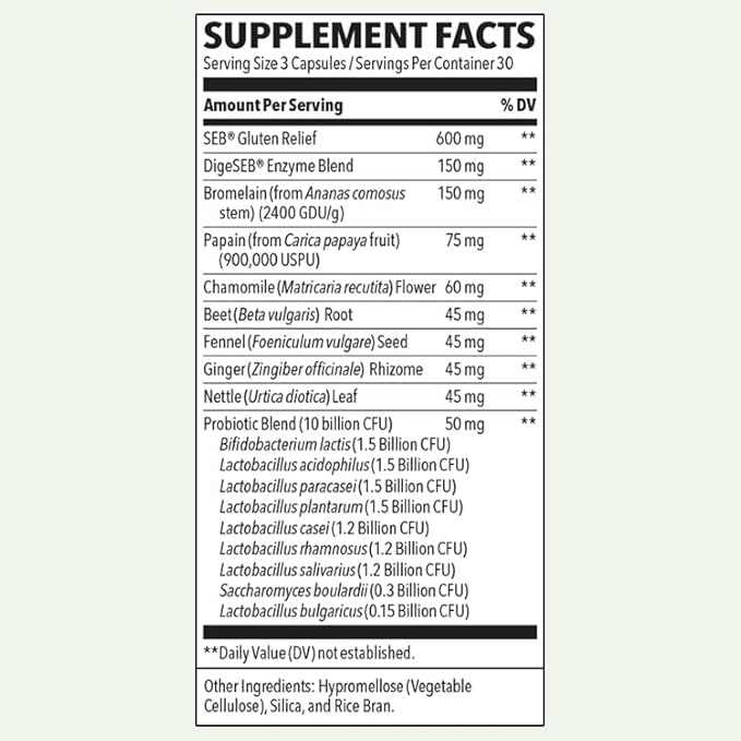 LifeSeasons Digestivi-T - Digestive Enzymes &amp 10 Billion CFU Probiotic Supplement - Supports Gut &amp Immune Health - Bloating &amp Digestion Relief for Women &amp Men - 90 Capsules