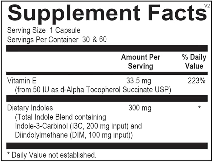 Ortho Molecular Estrodim - 30 Capsules