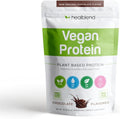 healblend Plant-Based Protein Powder Vegan Dietary Supplement - Gluten-Free Non-GMO Erythritol-Free Soy-Free Dairy-Free Pea Protein for Women and Men