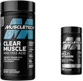 MuscleTech Clear Muscle Post Workout Recovery | Muscle Builder for Men &amp Women &amp Platinum Multivitamin for Immune Support 18 Vitamins