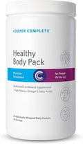 Cooper Complete - Healthy Body Pack - Daily Vitamin Pack with Multivitamin &amp Omega-3 Fish Oil - 30 Day Supply Pack of 1