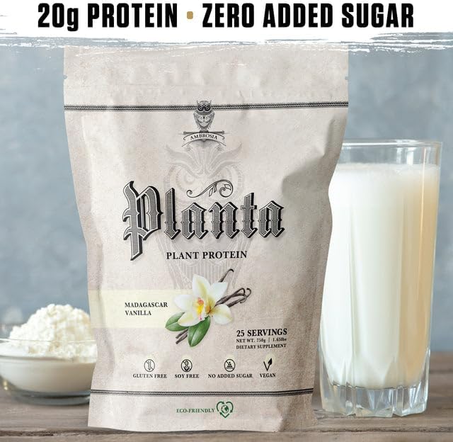 Ambrosia Collective Plant Protein Madagascar Vanilla 424.2 g