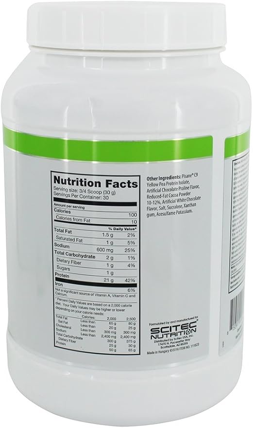 Scitec USA 100% Plant Protein