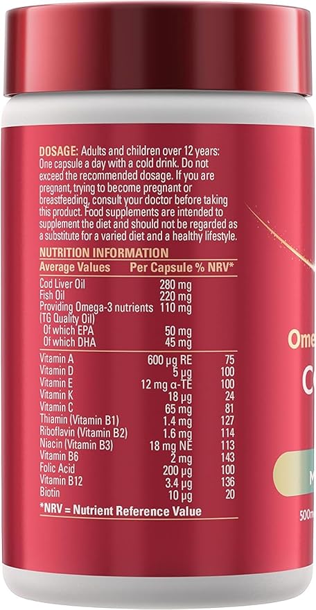 Seven Seas Pure CLO &amp Multivitamin | 90's | 4 Pack Bundle