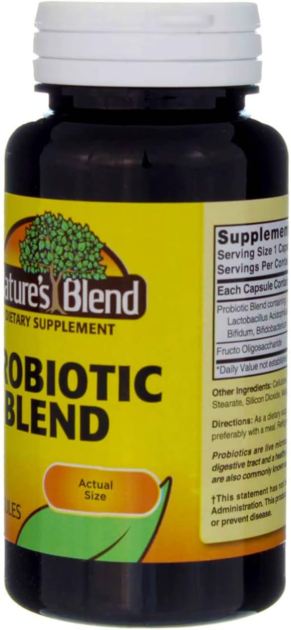 Nature's Blend Probiotic Blend 100 Capsules (Pack of 3)