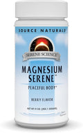 Source Naturals Serene Science Magnesium Serene Berry Flavored Peaceful Body 9 Ounces
