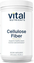 Vital Nutrients Cellulose Fiber Powder - 375g Cellulose Insoluble Fiber Powder - Fiber Supplement Powder Supports Healthy Bowel Function - Gluten Dairy Soy Free - Non-GMO - 60 Capsules