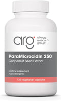 Allergy Research Group ParaMicrocidin 250 Supplement - Grapefruit Seed Extract 500mg Supports Metabolic Function Contaminant Free Vegetarian Capsules - 120 Count