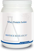 Biotics Research WHEY Protein Isolate Unflavored 20 Grams - Undenatured Non-GMO Delicious Protein Powder -Supports Muscle Growth Energy High Immune Factors (IgG Lactoferrin)Sugar-Free20 Servings